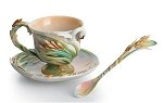 Southern Splendor Swan Cup and Saucer